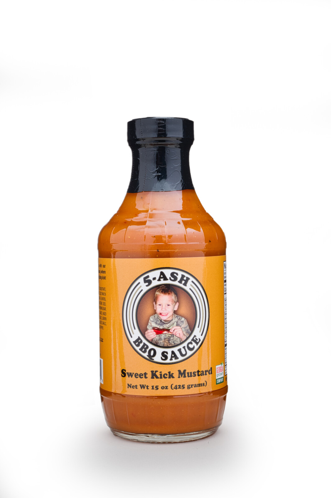 5-ASH BBQ Sauce Sweet Kick Mustard